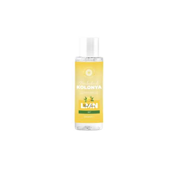NEMLENDİRİCİLİ LİMON KOLONYASI (200 ML)
