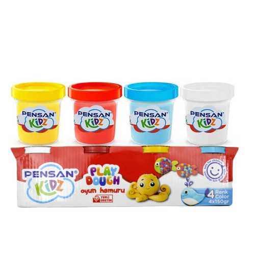 PENSAN KİDZ OYUN HAMURU BÜYÜK BOY 4X150GR 4LÜ