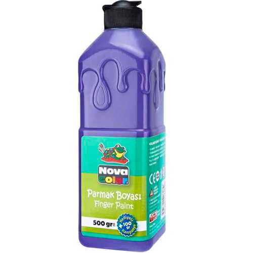 NOVA COLOR PARMAK BOYASI 500GR MOR
