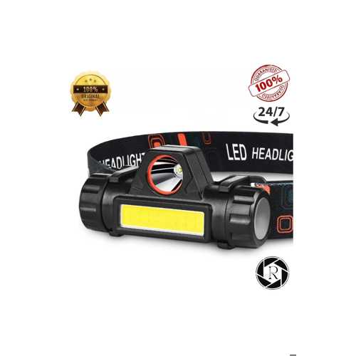 KAFA FENERI ŞARJLI MIKNATISLI LITYUM LION PILLI 1200 LÜMEN COB LED A SERIES