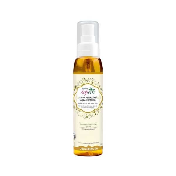 SOFTEM SFT ARGAN VE KERATİNLİ SAÇ SERUMU 125 ML