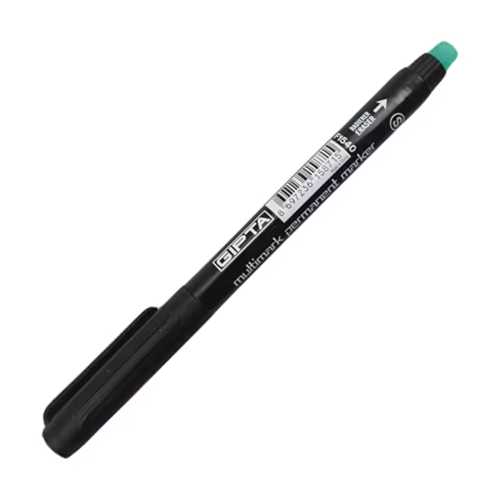 GIPTA ASETAT KALEMİ PERMANENT MARKER S SİYAH -12