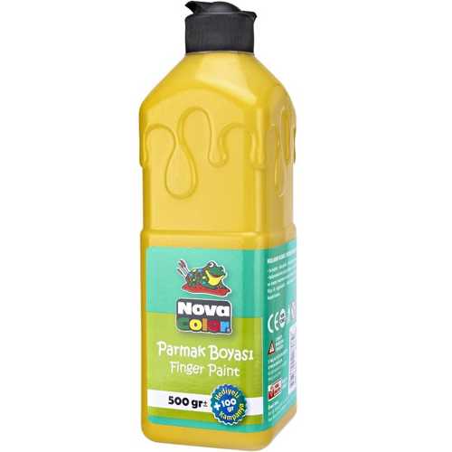 NOVA COLOR PARMAK BOYASI 500GR SARI