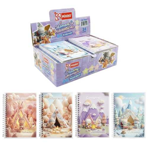 MİKRO A6-508 BLOKNOT 50SYF DREAM ADVENTURES