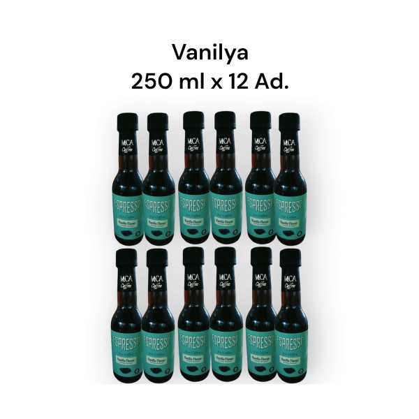 MCA ESPRESSO SOĞUK KAHVE (VANİLYA) 250 ML X 12 ADET