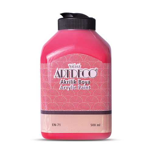 ARTDECO AKRİLİK BOYA 500ML 3015 ATEŞ KIRMIZISI