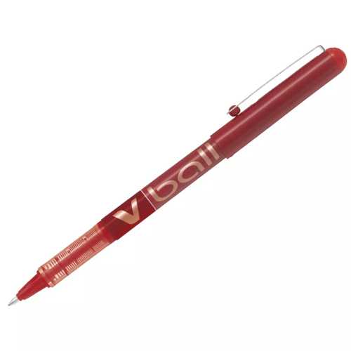 PİLOT ROLLER KALEM V-BALL 1.0 MM KIRMIZI -12-