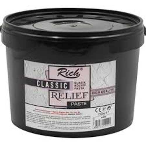 RİCH RÖLYEF PASTA 3500GR  BEYAZ