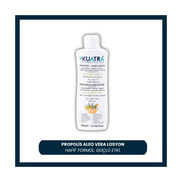 KUATRA PROPOLİS - ALOE VERA LOSYON 200ML