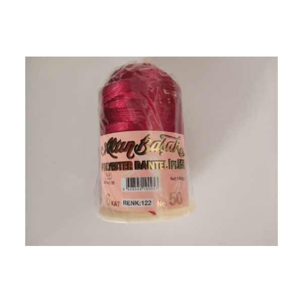 ALTINBAŞAK POLYESTER DANTEL İPLİĞİ COLOR 122 100 GR  (HOBİ) TUHFETOWER