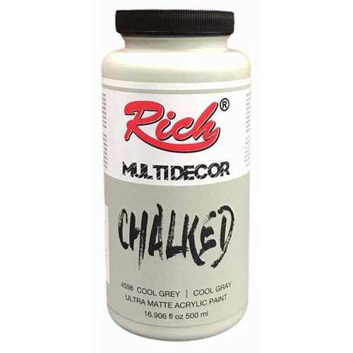 RİCH MULTİDEKOR CHALKED 500ML 4598 COOLGREY