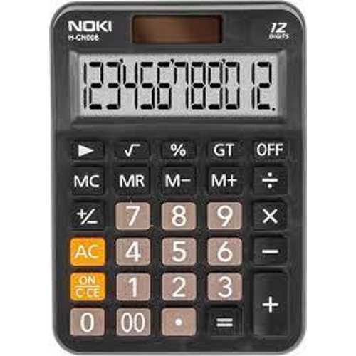 NOKİ HESAP MAKİNESİ 12 HANE H-CN008