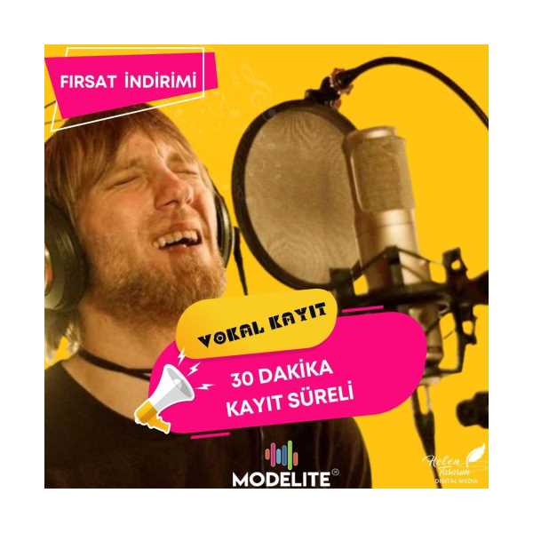 vokal kayıt (30 dakika süreli)