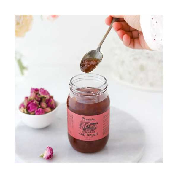 ROSELCİM EV YAPIMI DOĞAL GÜL REÇELİ 400 GR