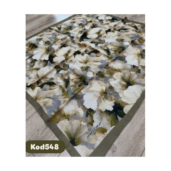 KARANFİL DESEN SOFT PAMUK EŞARP