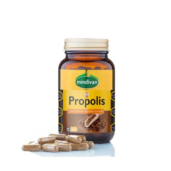MİNDİVAN PROPOLİS EKSTRAKTLI 500 MG 60 KAPSÜL