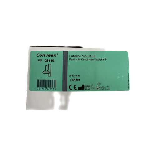 CONVEEN PREZERVATİF SONDA YAPIŞKAN ŞERİTLİ 40 MM ( XX LARGE ) 30 ADET