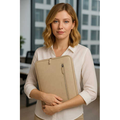 MACBOOK AİR PRO 13.3 VE 14 İNÇ BEJ RENK LAPTOP KILIFI HAFİF VE ZARİF