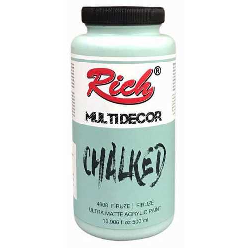 RİCH MULTİDEKOR CHALKED 500ML 4608 FİRUZE