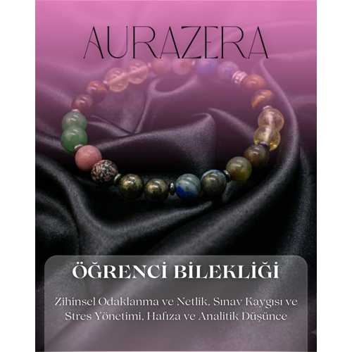 ÖĞRENCI BILEKLIĞI – ODAKLANMA VE BAŞARIYA YARDIMCI DOĞAL TAŞ BILEKLIK