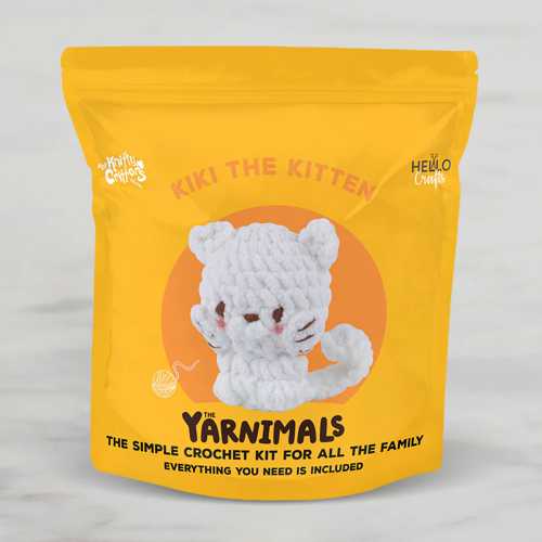 H.CRAFTS YARNİMALS AMİGURUMİ KİTİ- KİKİ THE KİTTEN