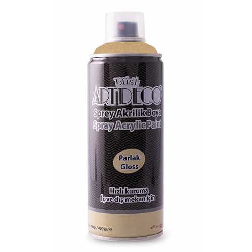 ARTDECO AKRİLİK SPREY BOYA 400ML KROM ALTIN 995
