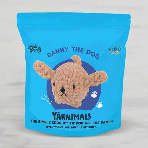 H.CRAFTS YARNİMALS AMİGURUMİ KİTİ- DANT THE DOG