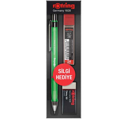 ROTRİNG OKUL SETİ2 VERSATİL KALEM SETİ 0.7MM YEŞİL
