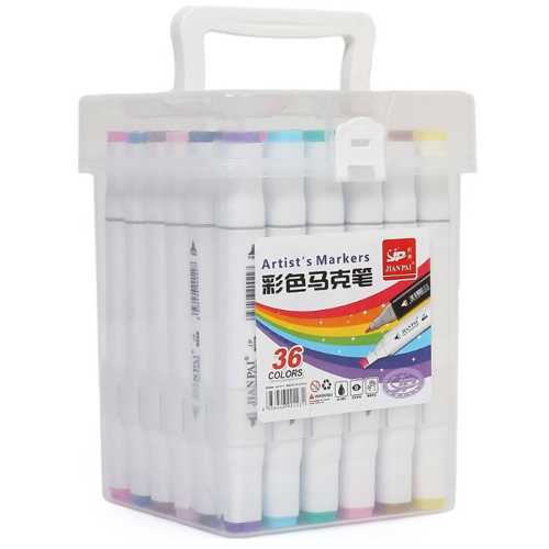 JİANPAİ MARKER KALEMİ ÇİFT UÇLU 36 RENK