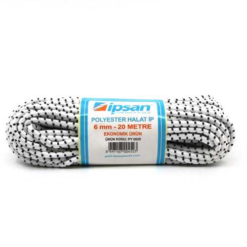 İPSAN POLYESTER HALAT 6MMX20M