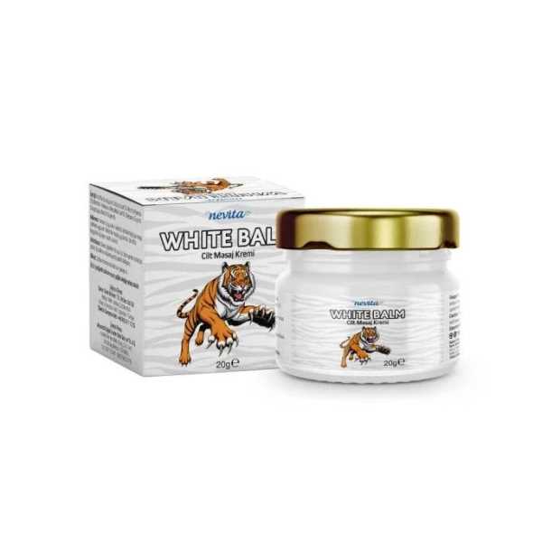 AKSUVİTAL EZNEVİTA WHİTE BALM CİLT MASAJ KREMİ 20 GR