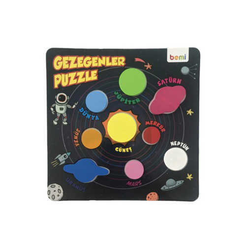 BEMİ PUZZLE AHŞAP GEZEGENLER 22X22