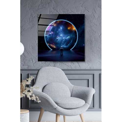 ASTRONOT CAM TABLO, DEKORATİF CAM TABLO