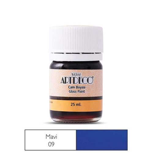 ARTDECO CAM BOYASI 25ML MAVİ 09