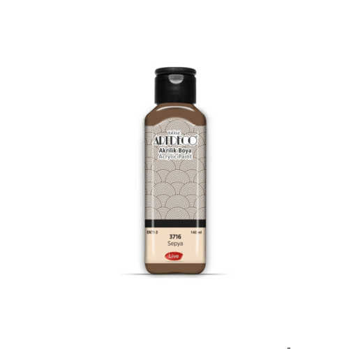 ARTDECO AKRİLİK BOYA 140ML 3716 SEPYA
