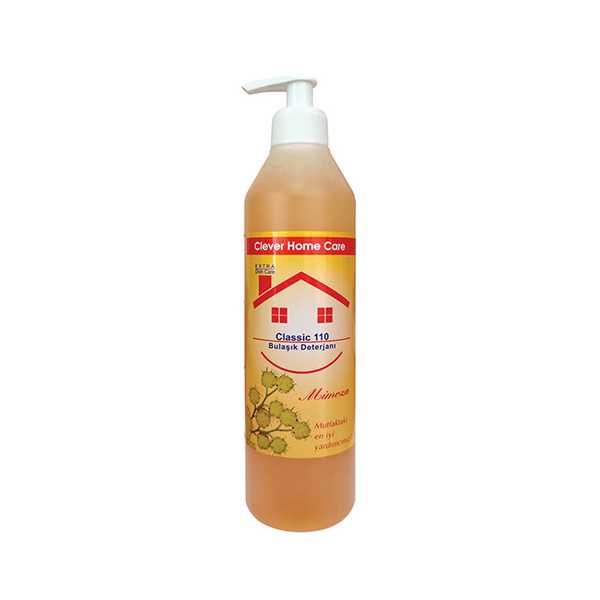 CLEVER HOME CARE  CLASSİC 100 BULAŞIK DETERJANI  MİMOZA 5OO ML