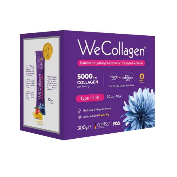BİOMET WECOLLAGEN TİP 1-2-3 TOZ KOLAJEN SAŞE 30X10 GR