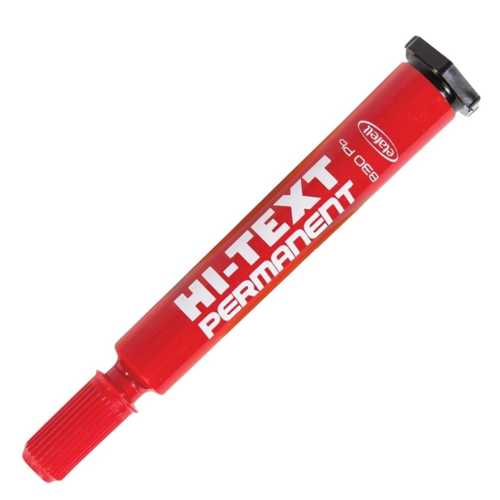 Hİ-TEXT MARKER YUVARLAK UÇLU KALEM KIRMIZI 830PB