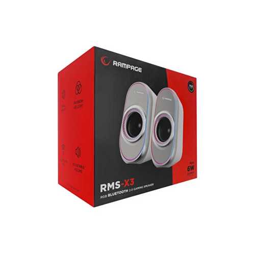 RAMPAGE RMS-X3 2.0 6W BLUETOOTH ÖZELLİKLİ BEYAZ MU
