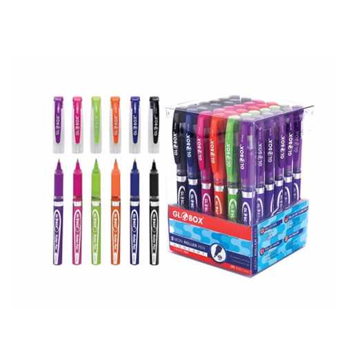 GLOBOX ROLLER KALEM 0.7MM NEON RENKLİ -36-