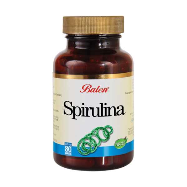 BALEN SPİRULİNA (MAVİ-YEŞİL ALG) KAPSÜL - 80 KAPSÜL