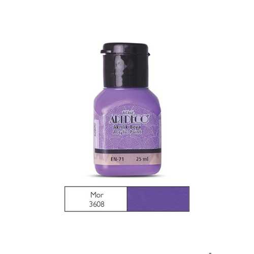 ARTDECO AKRİLİK BOYA 25ML 3608 MOR