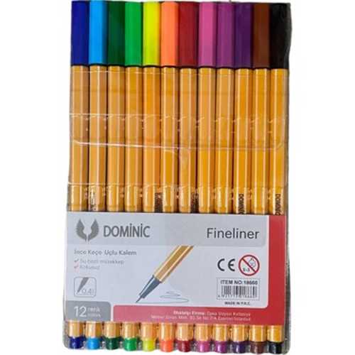 DOMİNİC FİNELİNER KALEM 12Lİ