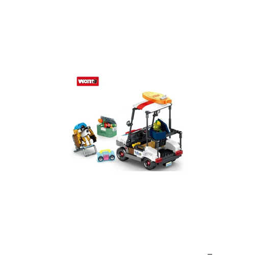 C0296 HAYVAN KAMP ARABASI PLAJ ARABASI YAPI TAŞLARI TUĞLA SETİ PCS:668 PARÇA