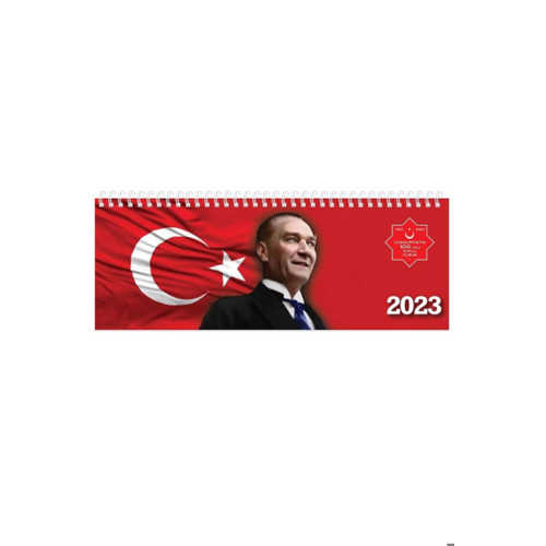 KESKİN HAFTALIK MASA AJANDA 100.YIL 12X33.5 AJ-65