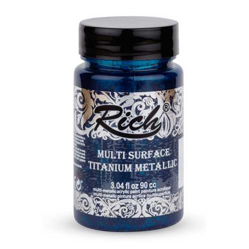 RİCH MULTİ TİTANİUM  METALİK 90ML LACİVERT
