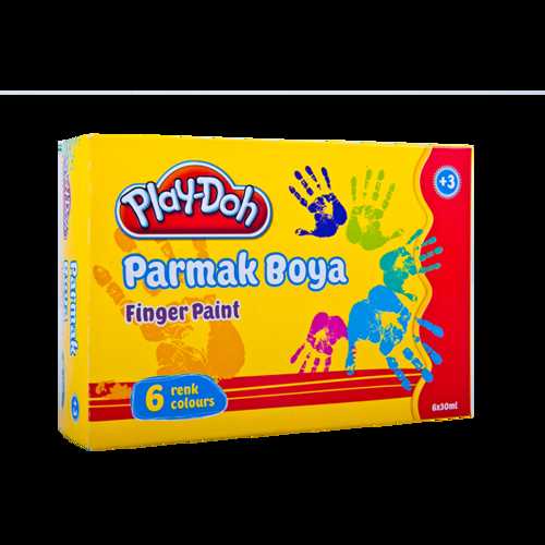 PLAY-DOH PARMAK BOYASI 6 RENK