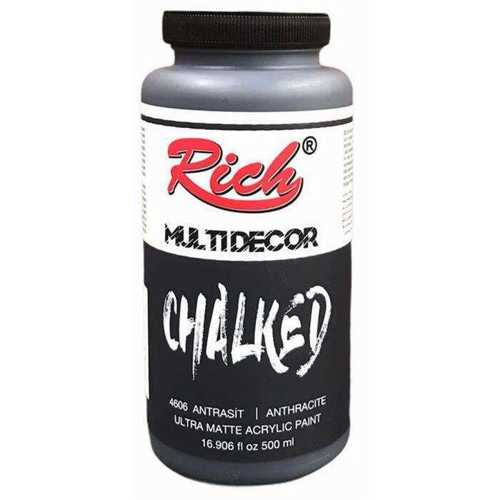 RİCH MULTİDEKOR CHALKED 500ML 4606 ANTRASİT