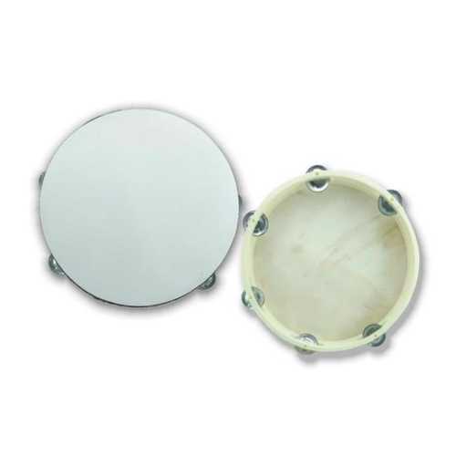 DERİ TEF 27CM 6 ZİLLİ PLASTİK KENARLI