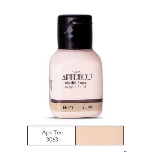 ARTDECO AKRİLİK BOYA 25ML 3063 AÇIK TEN